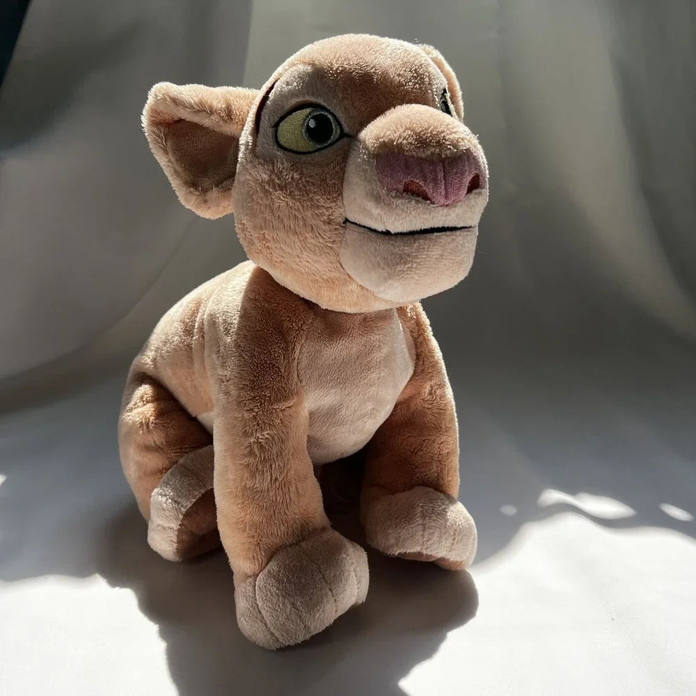Disney Store Nala Cub Plush Lion King 13 in Gold Foot Stamp